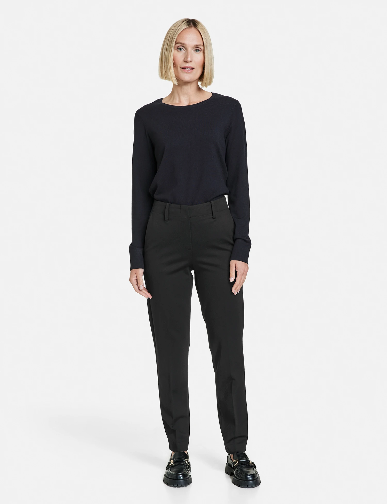 Gerry Weber Klassische 7/8 Hose Mit Bügelfalten 8 Gerry Weber Klassische 7/8 Hose Mit Bügelfalten – Bild 6