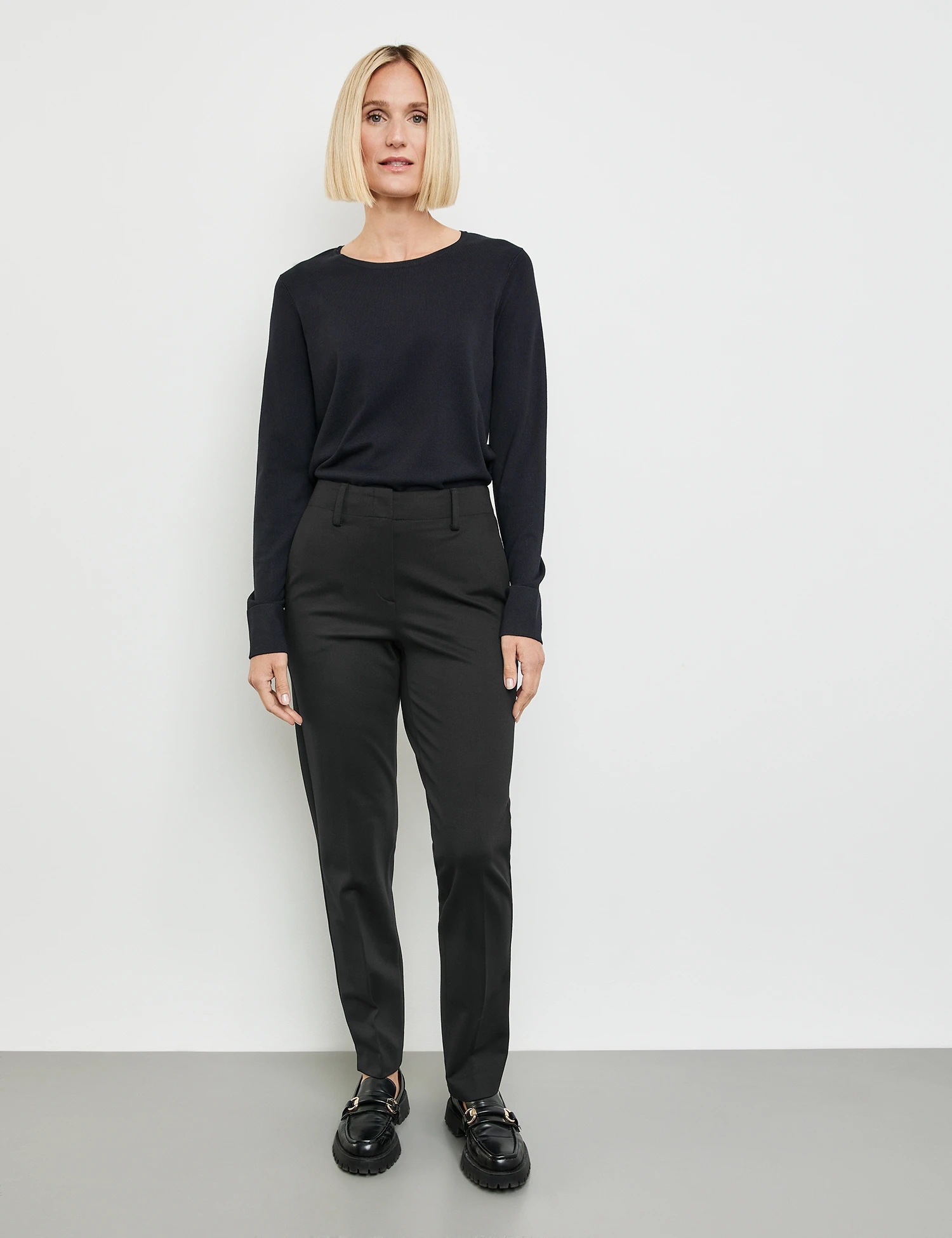 Gerry Weber Klassische 7/8 Hose Mit Bügelfalten 3 Gerry Weber Klassische 7/8 Hose Mit Bügelfalten