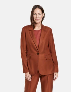 Gerry Weber Klassischer Blazer Aus Fließender Qualität -Gerry Weber Verkäufe klassischer blazer aus fliessender qualitaet 01