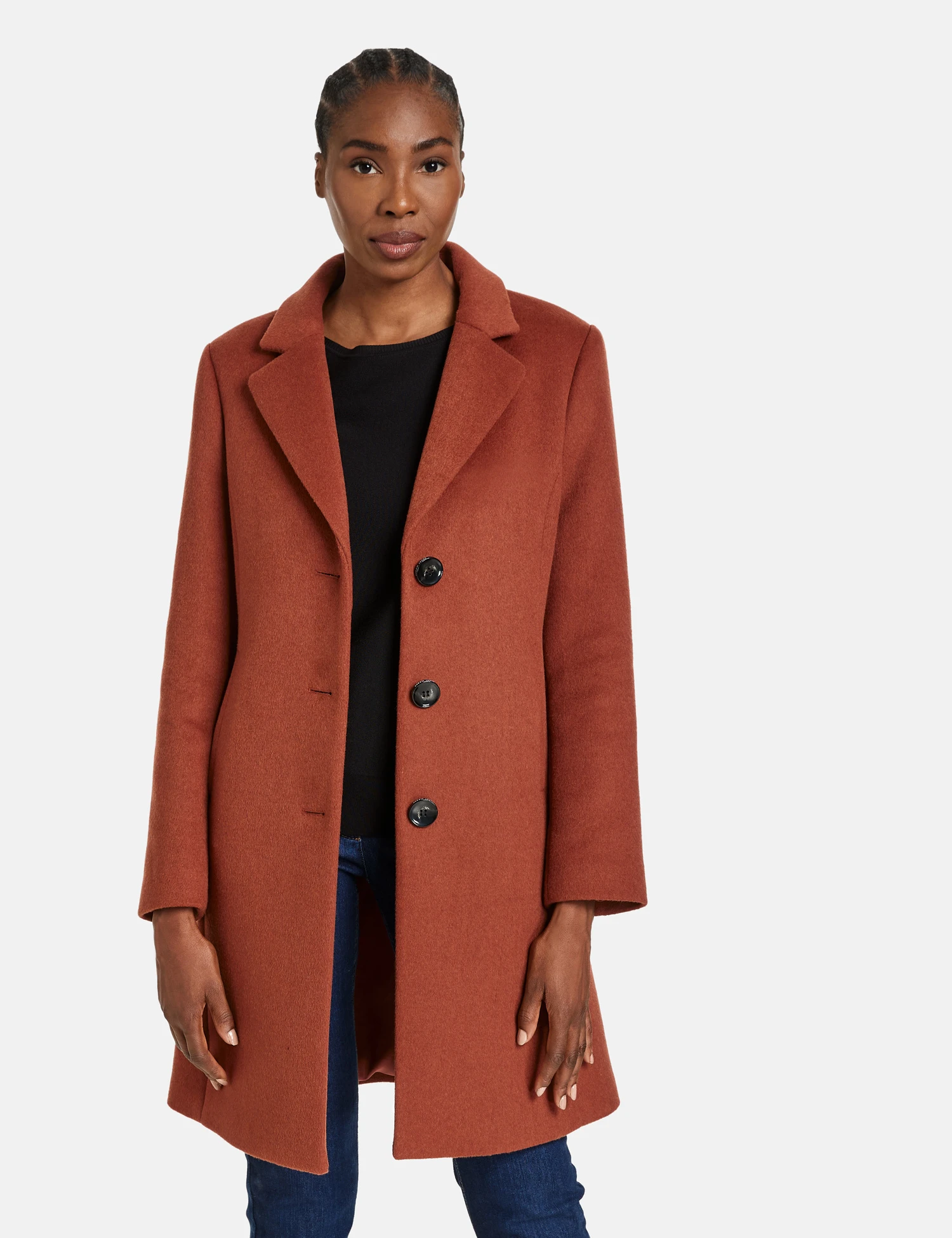 Gerry Weber Klassischer Kurzmantel Mit Wollanteil 8 Gerry Weber Klassischer Kurzmantel Mit Wollanteil – Bild 6