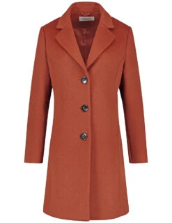 Gerry Weber Verkäufe -Gerry Weber Verkäufe klassischer kurzmantel mit wollanteil 02