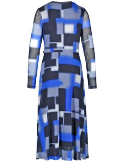 Gerry Weber Kleid Aus Mesh Mit Semitransparenten Ärmeln -Gerry Weber Verkäufe kleid aus mesh mit semitransparenten aermeln 03