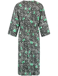 Taifun Kniebedeckendes Kleid Mit Print -Gerry Weber Verkäufe kniebedeckendes kleid mit print 03