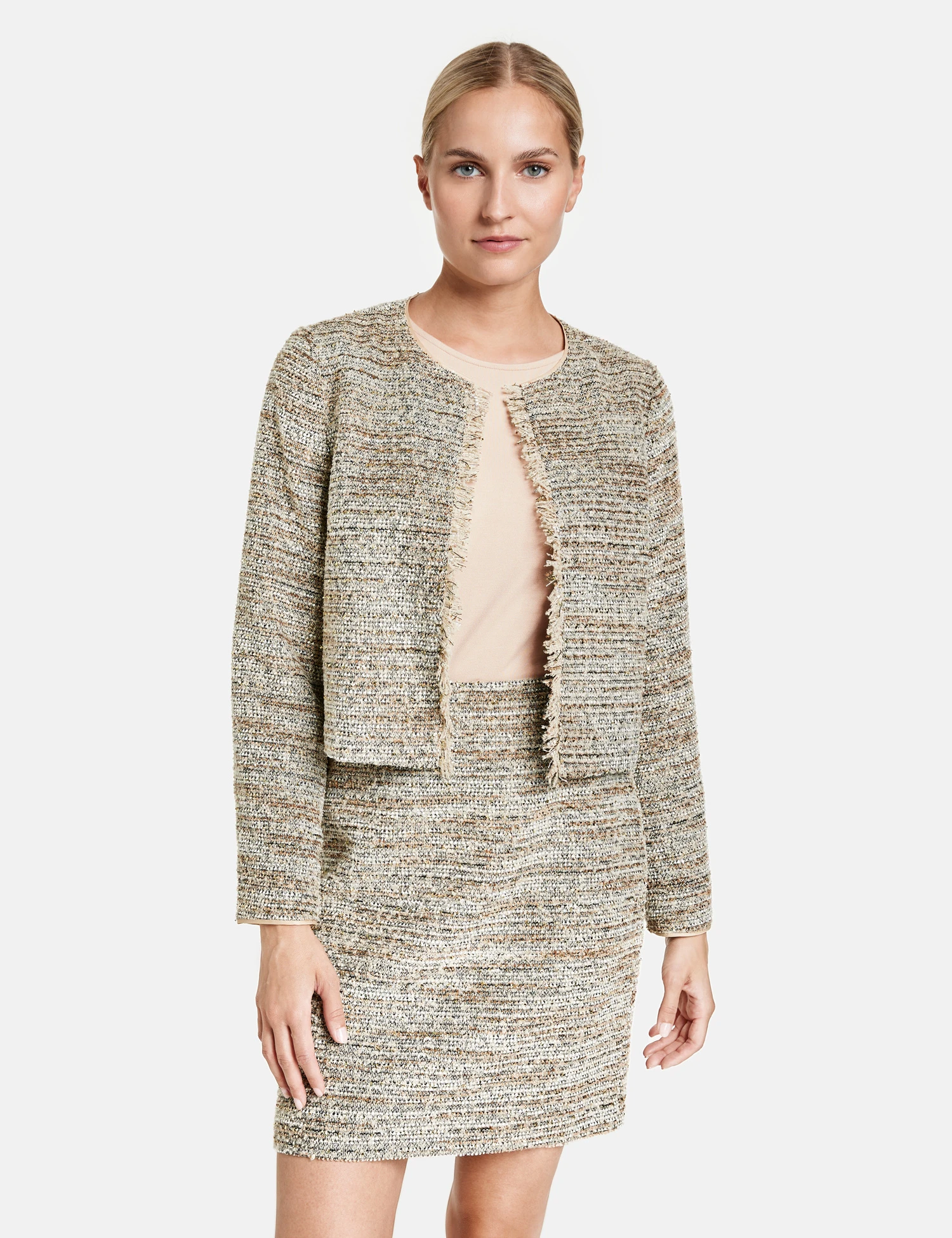 Taifun Kurze Blazerjacke Mit Glanz-Details 9 Taifun Kurze Blazerjacke Mit Glanz-Details – Bild 7