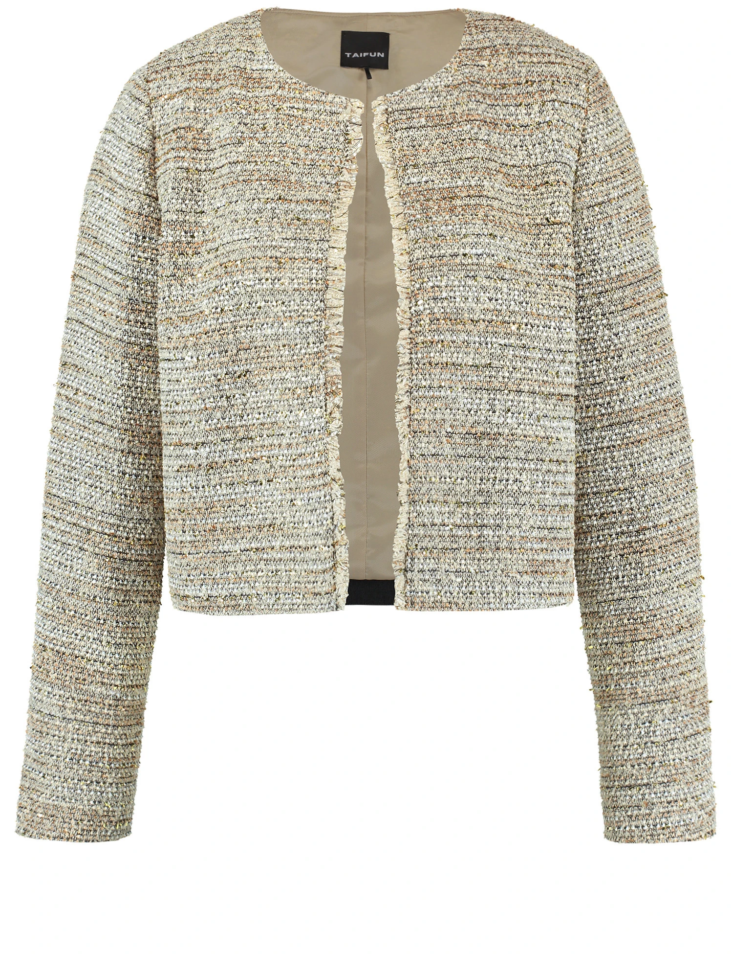 Taifun Kurze Blazerjacke Mit Glanz-Details 4 Taifun Kurze Blazerjacke Mit Glanz-Details – Bild 2