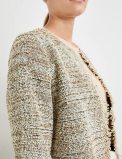 Taifun Kurze Blazerjacke Mit Glanz-Details 12 Taifun Kurze Blazerjacke Mit Glanz-Details -Gerry Weber Verkäufe kurze blazerjacke mit glanz details 100