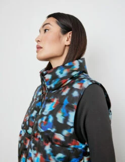 Taifun Kurze Steppweste Mit Stehkragen -Gerry Weber Verkäufe kurze steppweste mit stehkragen 100