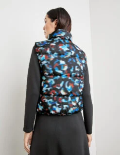 Taifun Kurze Steppweste Mit Stehkragen -Gerry Weber Verkäufe kurze steppweste mit stehkragen 104