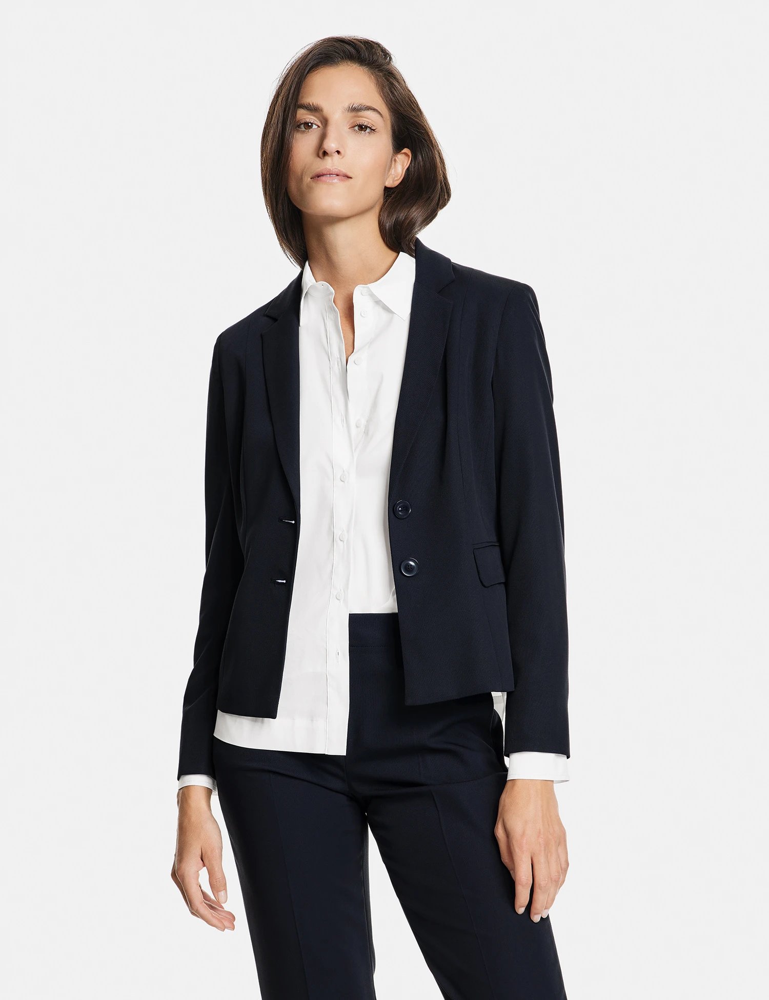 Gerry Weber Kurzer Blazer Mit Revers 9 Gerry Weber Kurzer Blazer Mit Revers – Bild 7