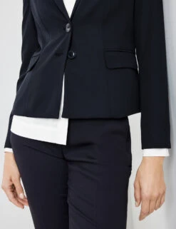 Gerry Weber Kurzer Blazer Mit Revers 12 Gerry Weber Kurzer Blazer Mit Revers -Gerry Weber Verkäufe kurzer blazer mit revers 100