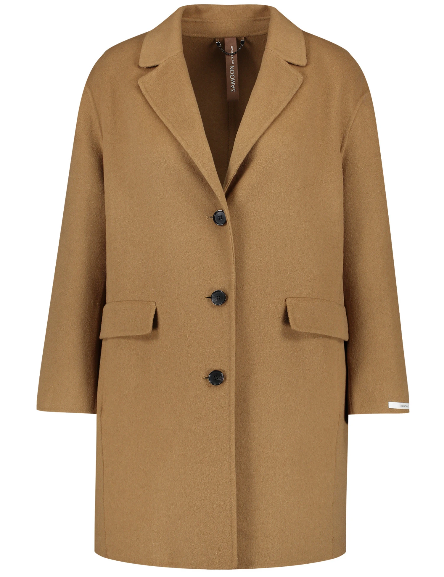 Kurzmantel Aus Woll-Flausch 4 Kurzmantel Aus Woll-Flausch – Bild 2