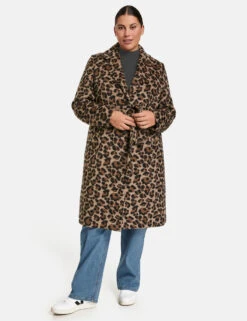 Kurzmantel Mit Leo-Dessin -Gerry Weber Verkäufe kurzmantel mit leo dessin 01