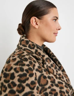 Kurzmantel Mit Leo-Dessin -Gerry Weber Verkäufe kurzmantel mit leo dessin 100