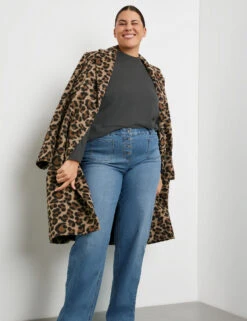 Kurzmantel Mit Leo-Dessin -Gerry Weber Verkäufe kurzmantel mit leo dessin 104