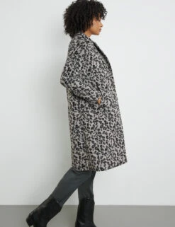 Taifun Kurzmantel Mit Leo-Muster -Gerry Weber Verkäufe kurzmantel mit leo muster 102