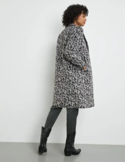 Taifun Kurzmantel Mit Leo-Muster -Gerry Weber Verkäufe kurzmantel mit leo muster 104