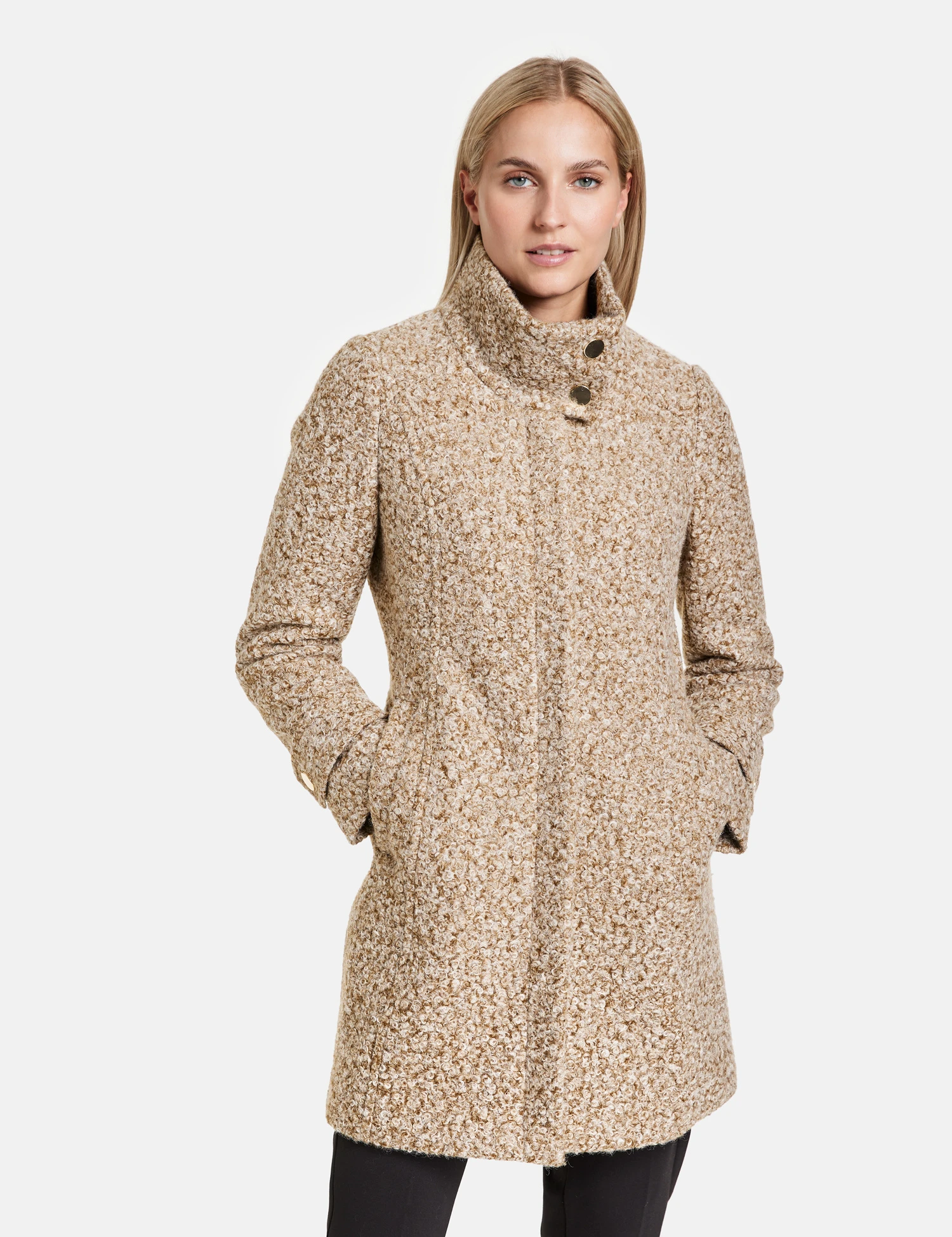 Taifun Kurzmantel Mit Stehkragen 8 Taifun Kurzmantel Mit Stehkragen – Bild 7