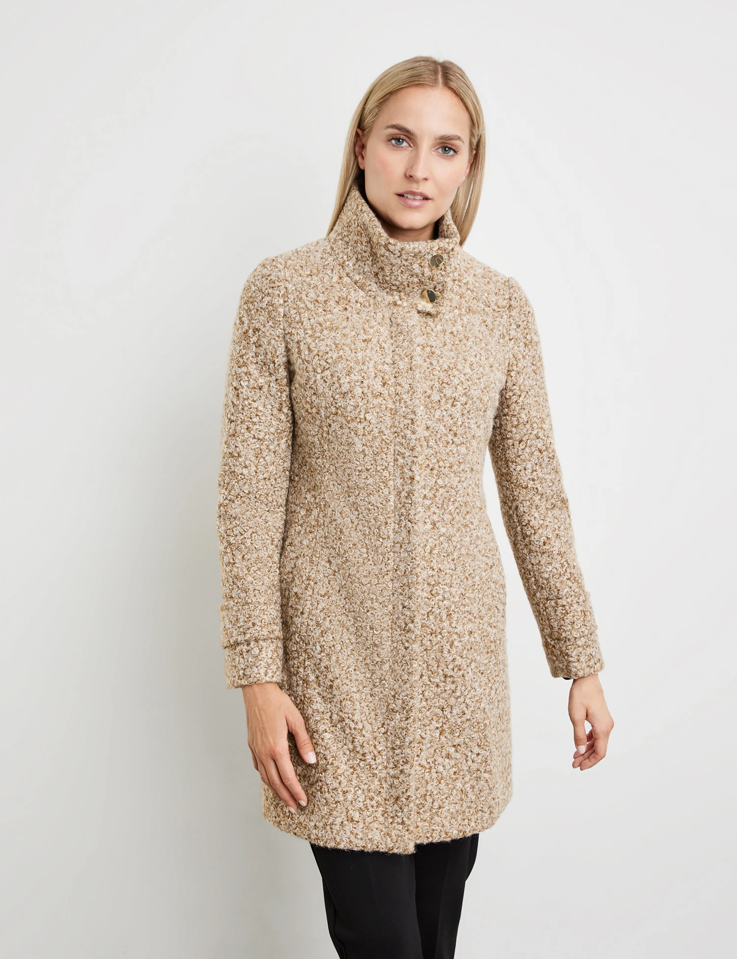 Taifun Kurzmantel Mit Stehkragen 2 Taifun Kurzmantel Mit Stehkragen