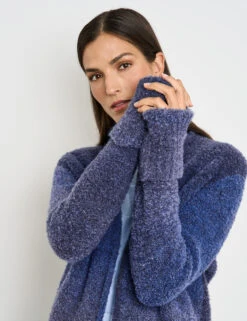 Gerry Weber Kuschelige Strickjacke Mit Ärmelaufschlag 12 Gerry Weber Kuschelige Strickjacke Mit Ärmelaufschlag -Gerry Weber Verkäufe kuschelige strickjacke mit aermelaufschlag 100