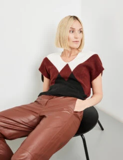 Gerry Weber Kuscheliger Kurzarmpullover Mit Grafischem Muster 13 Gerry Weber Kuscheliger Kurzarmpullover Mit Grafischem Muster -Gerry Weber Verkäufe kuscheliger kurzarmpullover mit grafischem muster 102