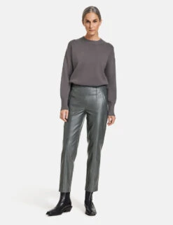 Gerry Weber Lässige 7/8 Hose Aus Kunstleder -Gerry Weber Verkäufe laessige 78 hose aus kunstleder 01