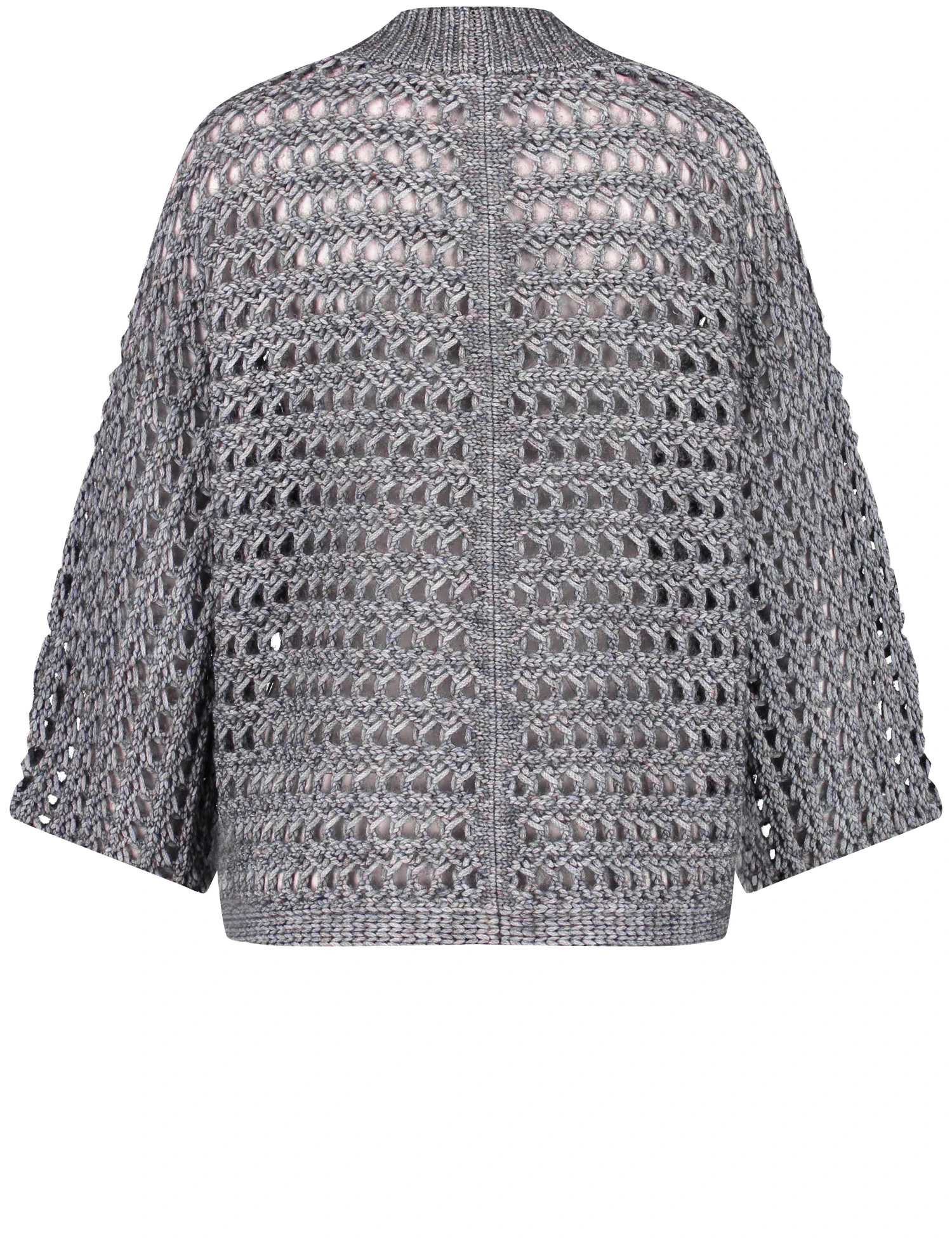 Gerry Weber Lässige Strickjacke Mit Grobem Lochstrick 5 Gerry Weber Lässige Strickjacke Mit Grobem Lochstrick – Bild 3