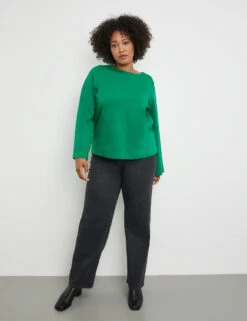 Langaramshirt Aus Interlock-Jersey -Gerry Weber Verkäufe langaramshirt aus interlock jersey 102