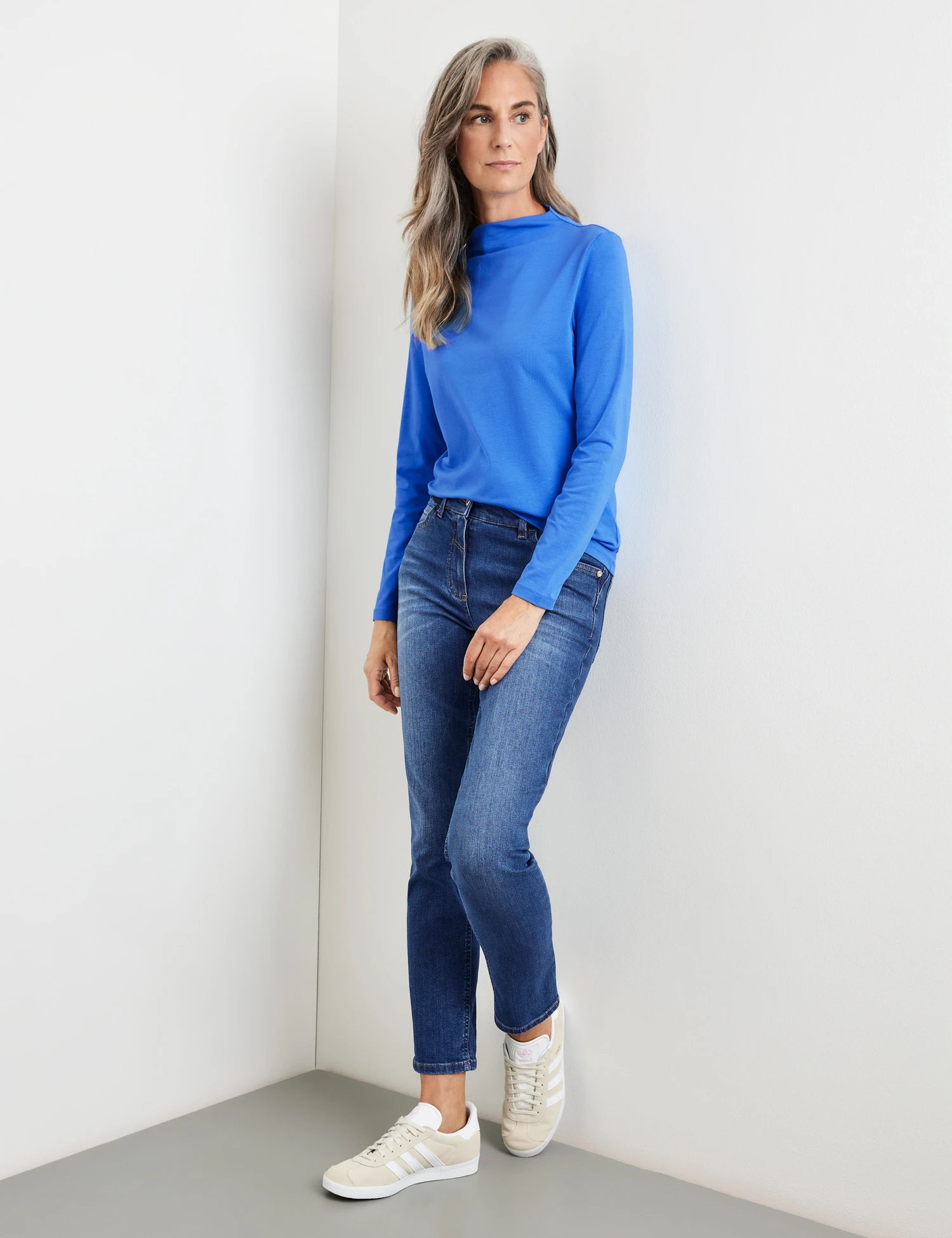 Gerry Weber Langarmshirt Aus Jersey Mit Turtleneck 7 Gerry Weber Langarmshirt Aus Jersey Mit Turtleneck – Bild 5