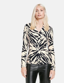 Taifun Langarmshirt Mit Animal-Print 15 Taifun Langarmshirt Mit Animal-Print -Gerry Weber Verkäufe langarmshirt mit animal print 01