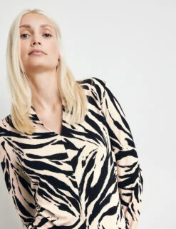 Taifun Langarmshirt Mit Animal-Print 12 Taifun Langarmshirt Mit Animal-Print -Gerry Weber Verkäufe langarmshirt mit animal print 100