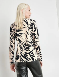 Taifun Langarmshirt Mit Animal-Print 14 Taifun Langarmshirt Mit Animal-Print -Gerry Weber Verkäufe langarmshirt mit animal print 104