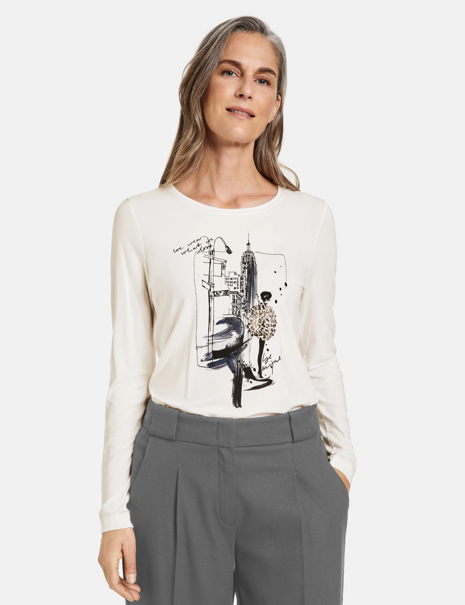 Gerry Weber Langarmshirt Mit Frontprint 9 Gerry Weber Langarmshirt Mit Frontprint – Bild 7