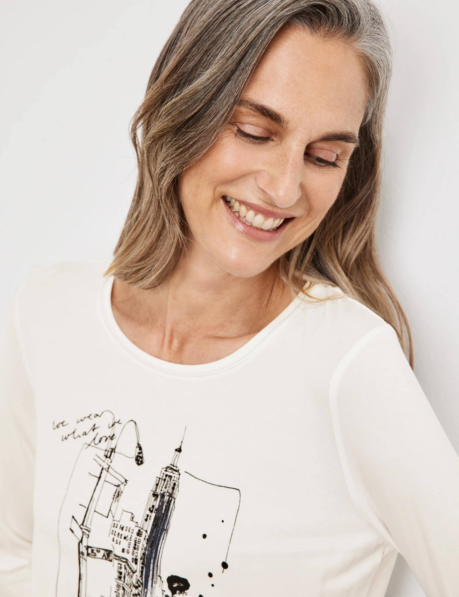 Gerry Weber Langarmshirt Mit Frontprint 6 Gerry Weber Langarmshirt Mit Frontprint – Bild 4