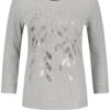 Gerry Weber Langarmshirt Mit Frontprint Und Steinchendekor -Gerry Weber Verkäufe langarmshirt mit frontprint und steinchendekor 02