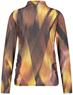 Gerry Weber Langarmshirt Mit Turtleneck Und Ausbrenner-Qualität -Gerry Weber Verkäufe langarmshirt mit turtleneck und ausbrenner qualitaet 03