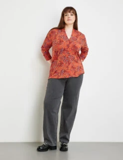 Langarmshirt Mit V-Ausschnitt 13 Langarmshirt Mit V-Ausschnitt -Gerry Weber Verkäufe langarmshirt mit v ausschnitt 102