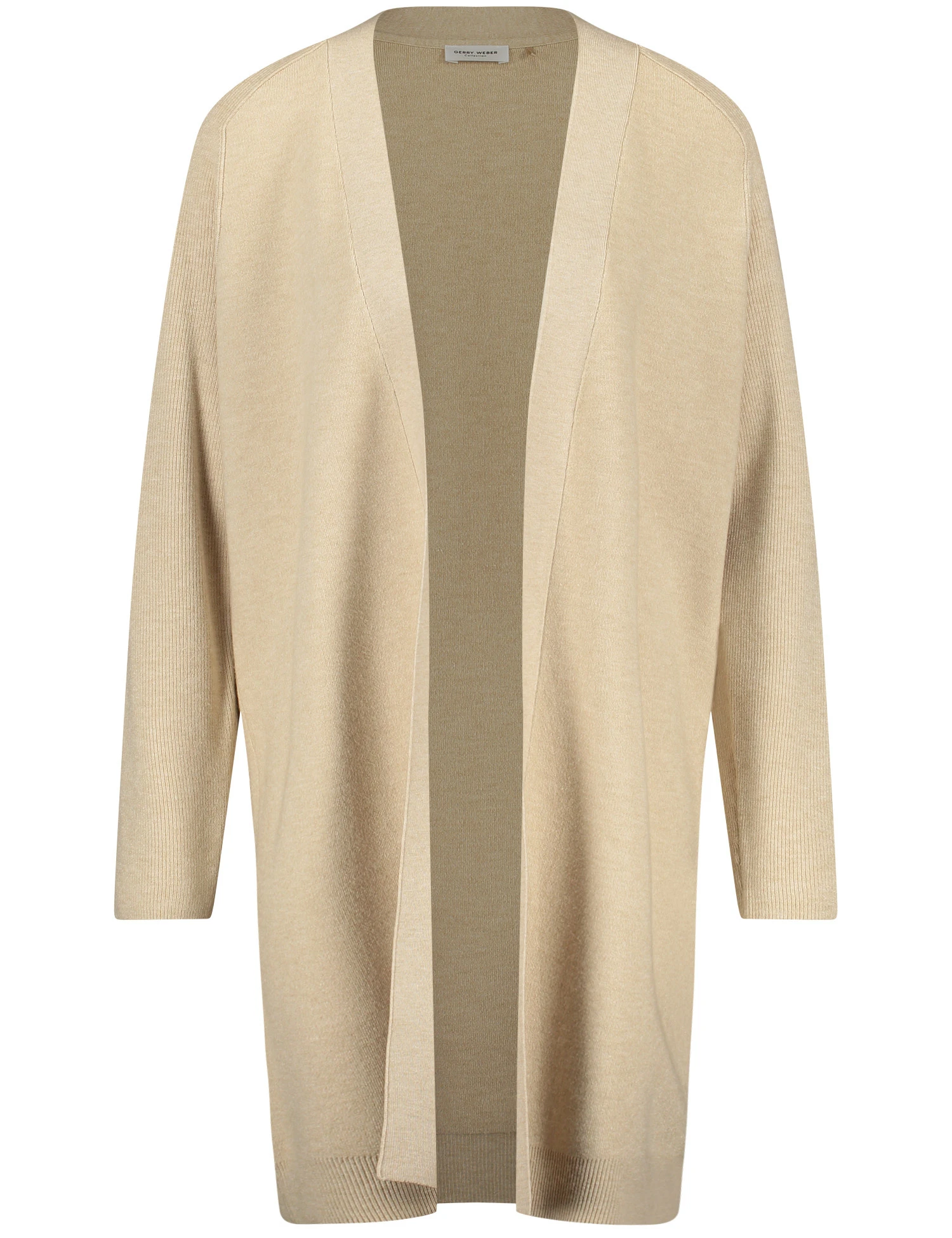 Gerry Weber Lange Strickjacke Mit Ärmeln Aus Rippstrick 4 Gerry Weber Lange Strickjacke Mit Ärmeln Aus Rippstrick – Bild 2