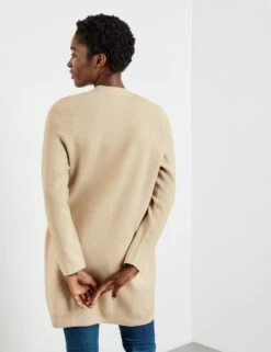 Gerry Weber Lange Strickjacke Mit Ärmeln Aus Rippstrick 14 Gerry Weber Lange Strickjacke Mit Ärmeln Aus Rippstrick -Gerry Weber Verkäufe lange strickjacke mit aermeln aus rippstrick 104