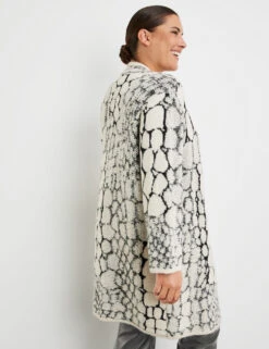 Lange Strickjacke Mit Jacquardmuster -Gerry Weber Verkäufe lange strickjacke mit jacquardmuster 104