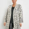 Lange Strickjacke Mit Jacquardmuster -Gerry Weber Verkäufe lange strickjacke mit jacquardmuster 110