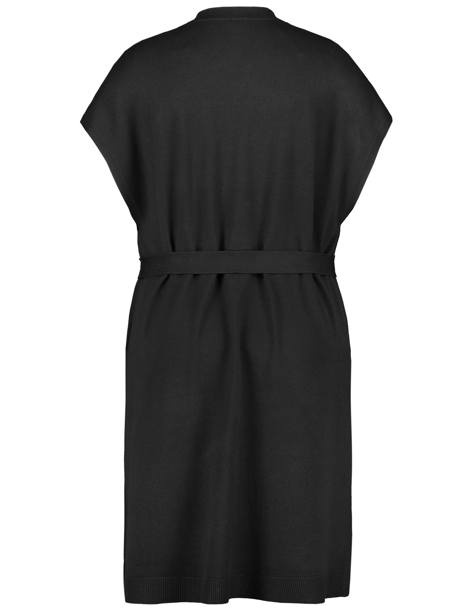 Lange Strickweste Mit Bindegürtel 5 Lange Strickweste Mit Bindegürtel – Bild 3