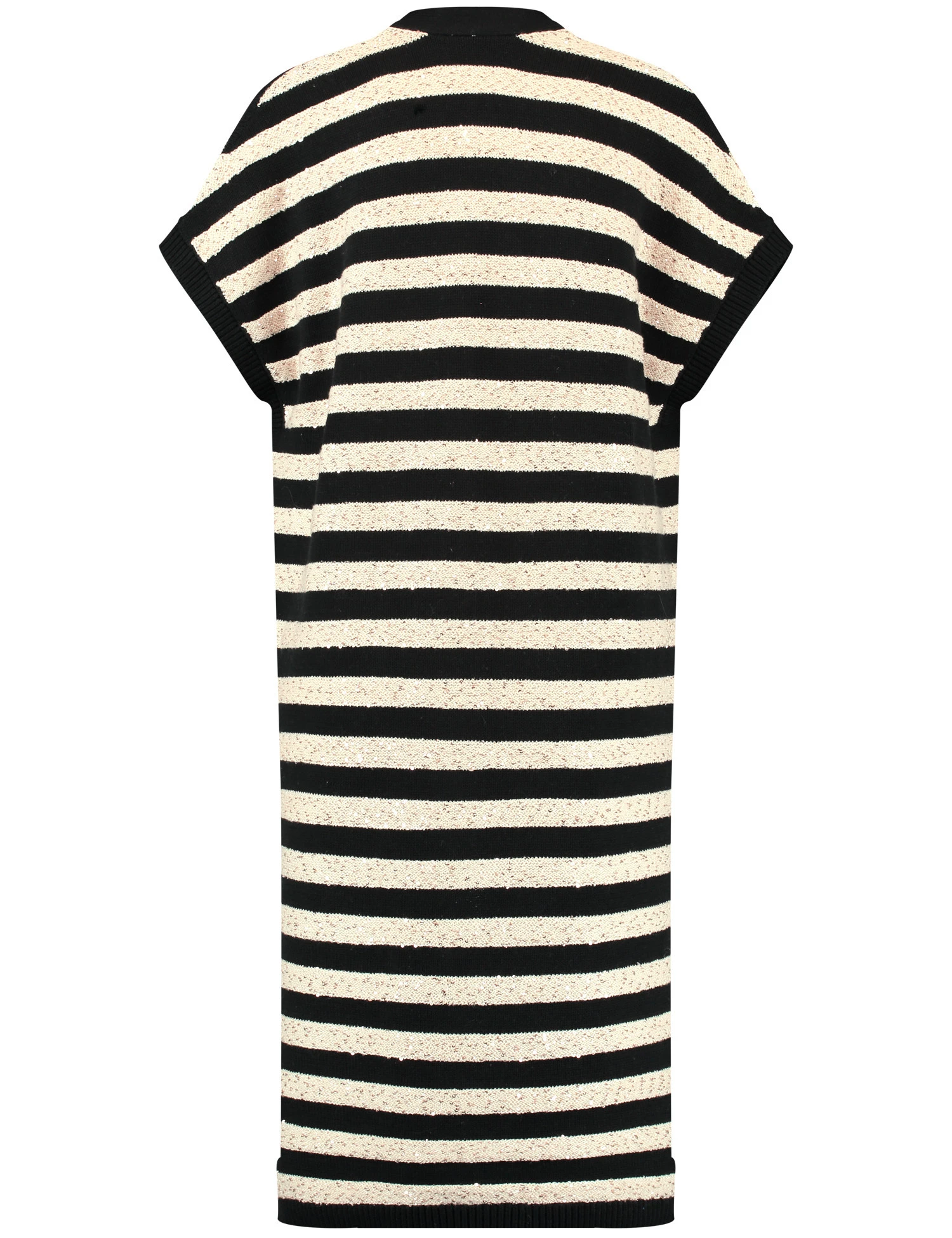 Taifun Lange Strickweste Mit Pailletten-Dekor 5 Taifun Lange Strickweste Mit Pailletten-Dekor – Bild 3