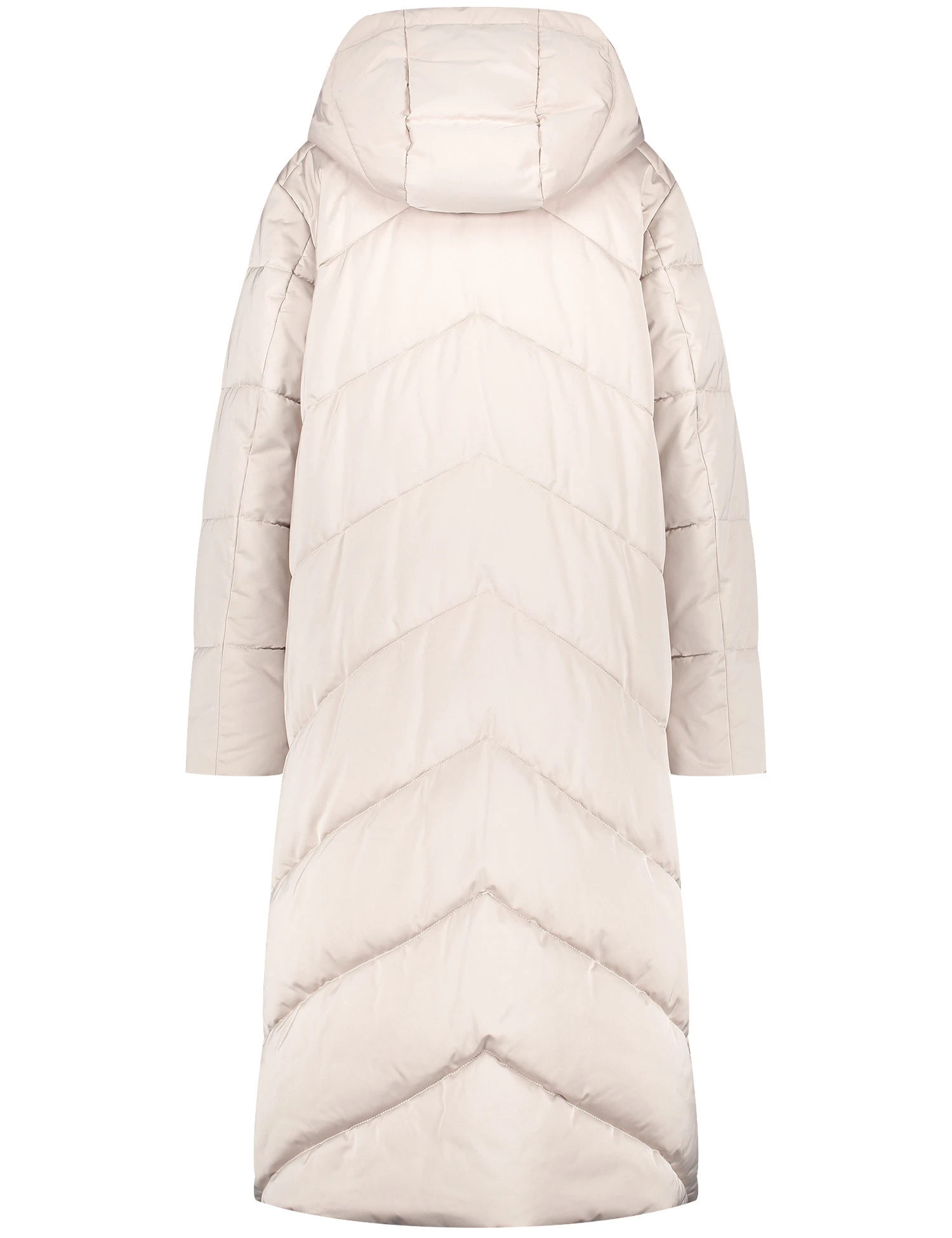 Gerry Weber Langer Steppmantel Mit Geknöpften Seitenschlitzen 5 Gerry Weber Langer Steppmantel Mit Geknöpften Seitenschlitzen – Bild 3