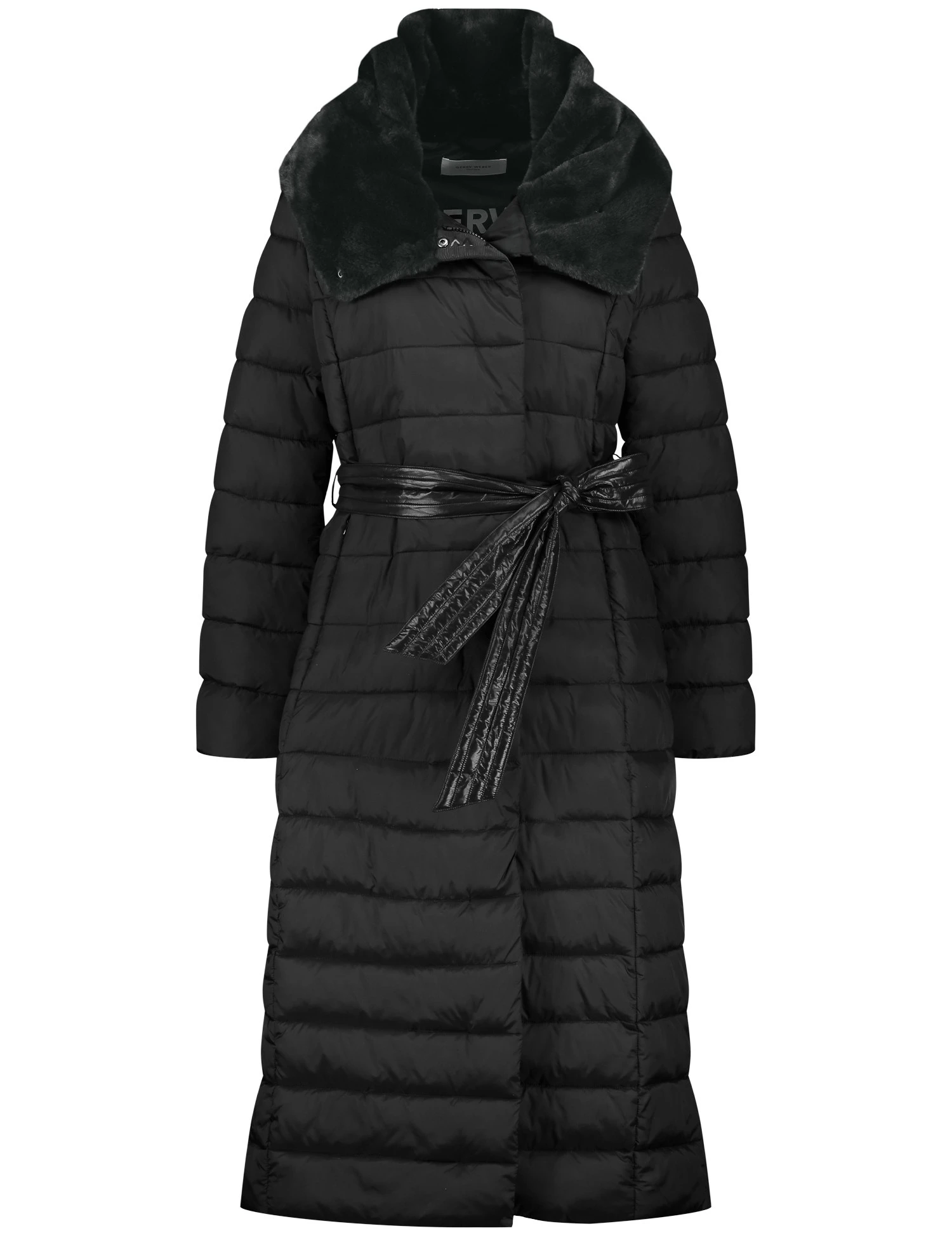 Gerry Weber Langer Wattierter Mantel Mit Seitenzippern 4 Gerry Weber Langer Wattierter Mantel Mit Seitenzippern – Bild 2