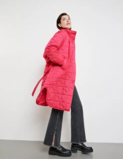 Taifun Leichter Steppmantel Mit Bindegürtel -Gerry Weber Verkäufe leichter steppmantel mit bindeguertel 102