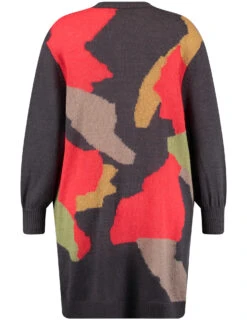 Longjacke Aus Intarsien-Strick -Gerry Weber Verkäufe longjacke aus intarsien strick 03