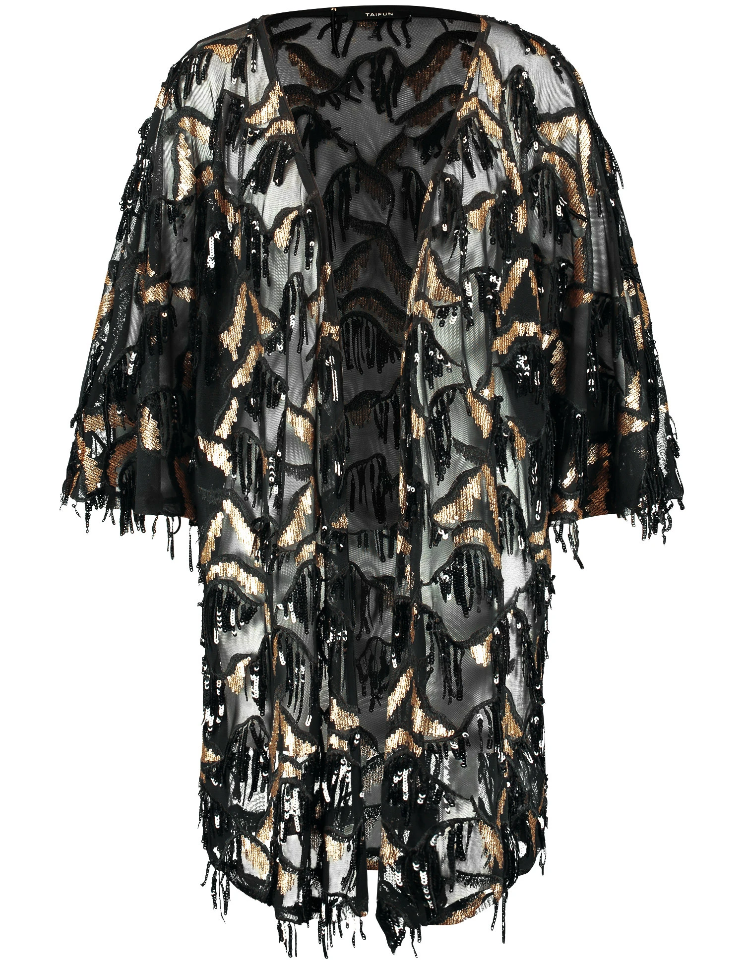 Taifun Longjacke Mit Pailletten-Zier 4 Taifun Longjacke Mit Pailletten-Zier – Bild 2