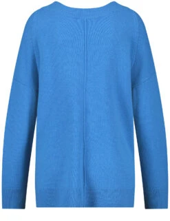 Gerry Weber Longpullover Mit Tiefem V-Ausschnitt Und Kaschmiranteil -Gerry Weber Verkäufe longpullover mit tiefem v ausschnitt und kaschmiranteil 03