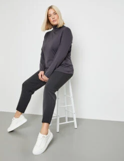 Longsleeve Mit Stehkragen -Gerry Weber Verkäufe longsleeve mit stehkragen 102