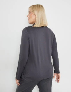 Longsleeve Mit Stehkragen -Gerry Weber Verkäufe longsleeve mit stehkragen 104